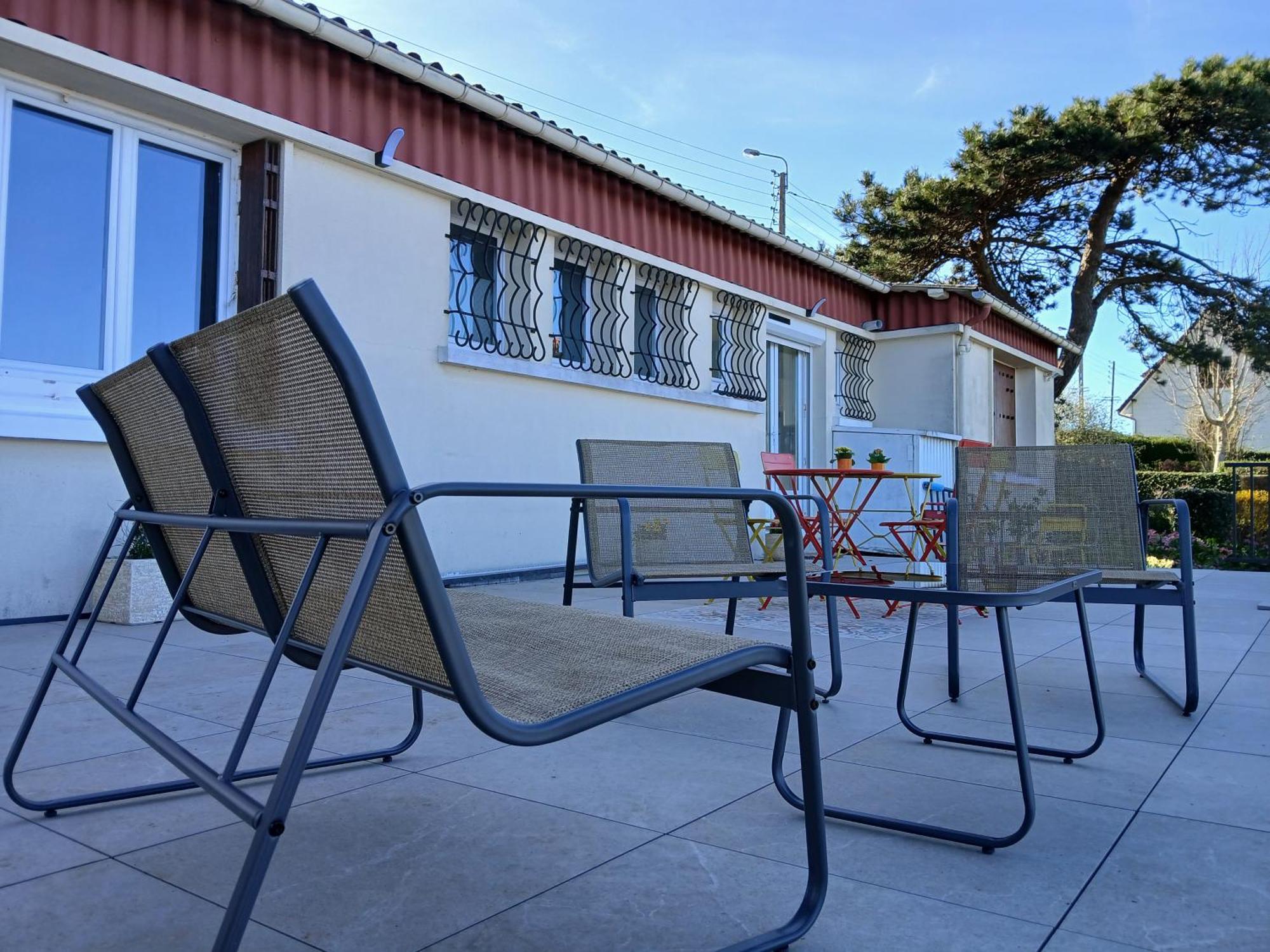 Le Domaine Des Pins - Maison 2 Chambres Vue Mer Le Tréport Exterior foto
